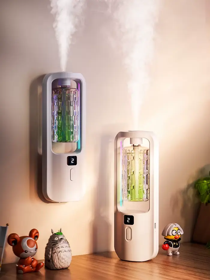 Diffuseur d'aromathérapie automatique pour éliminer les odeurs, humidificateur par ultrasons avec huile essentielle pour purifier l'air et apporter la paix dans votre maison pour diverses occasions