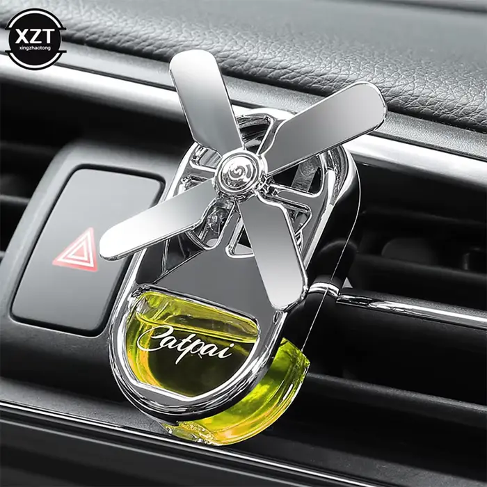 Désodorisant d'aromathérapie de voiture, hélice rotative, évent, parfum, aromathérapie, mini parfum 