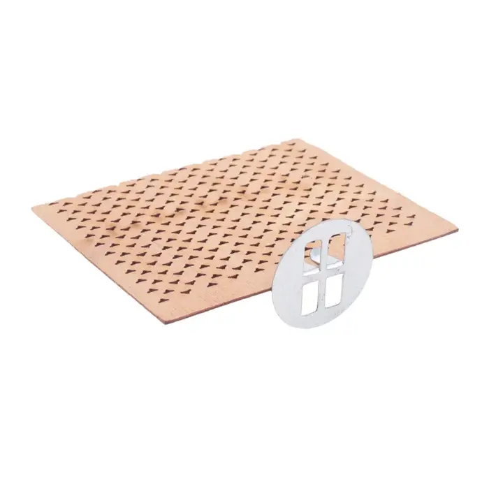 2.75X2.36 pouces mèches de bougie en bois pour bricolage fabrication de bougies