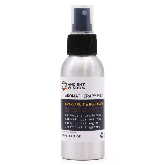 100ml Essential Oil Mist - Grapefruit and Rosemary