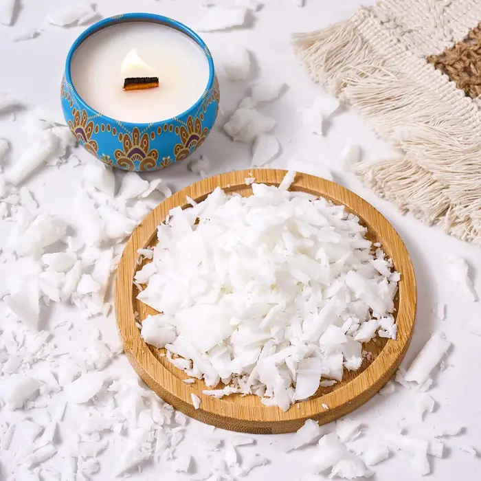 Cire de coco blanche naturelle 1LB en gros pour bougies DIY