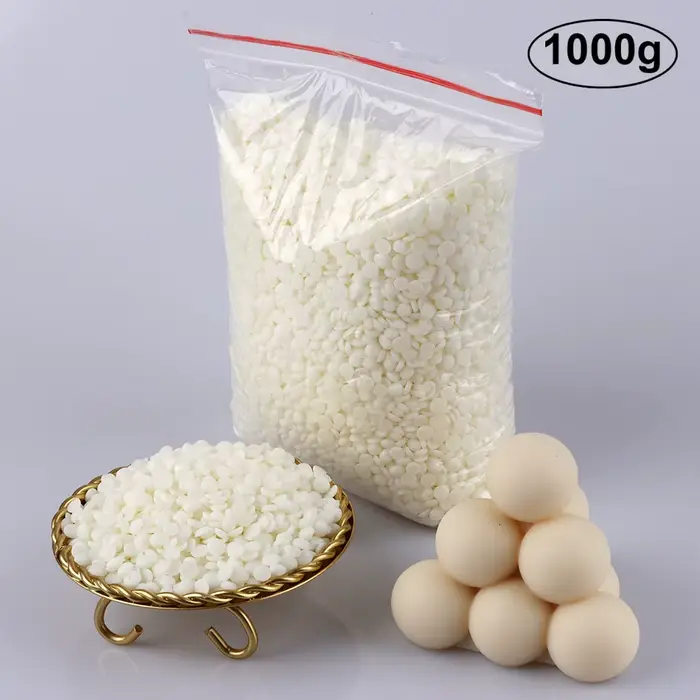 Cire de soja naturelle granulaire 100% pure pour la fabrication de bougies artisanales et cadeaux faits main occasions spéciales aromathérapie matériaux de bricolage