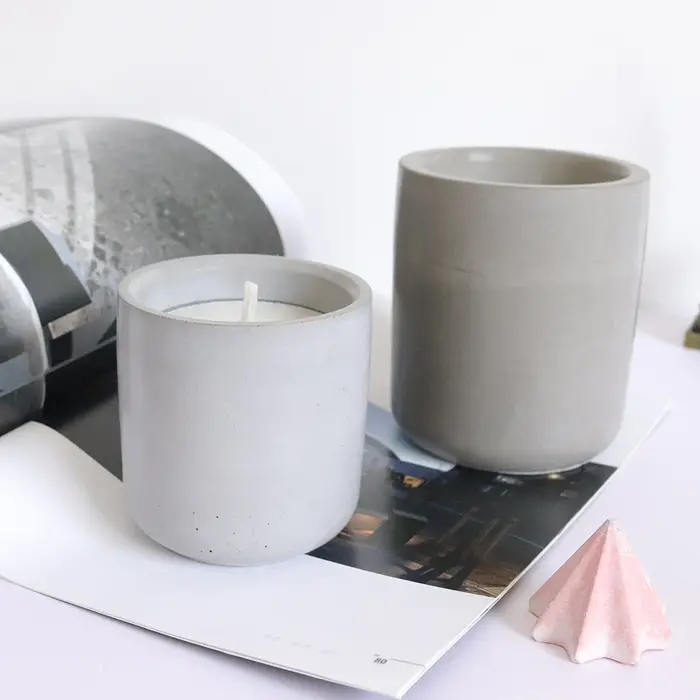 Moule en silicone pour tasses à bougies bricolage