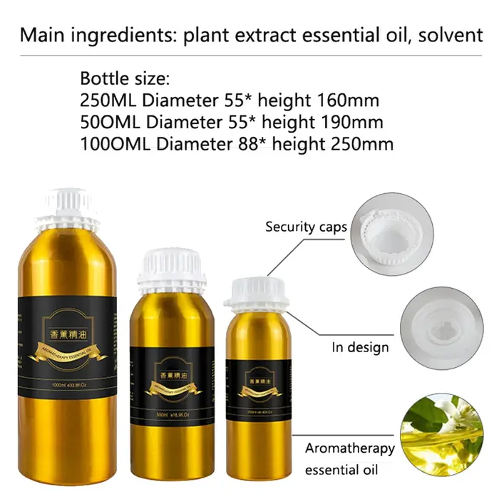 Huile essentielle d'hôtel aromatique pour diffusion électrique parfumant l'air naturellement avec des senteurs de plante pour la maison et l'environnement