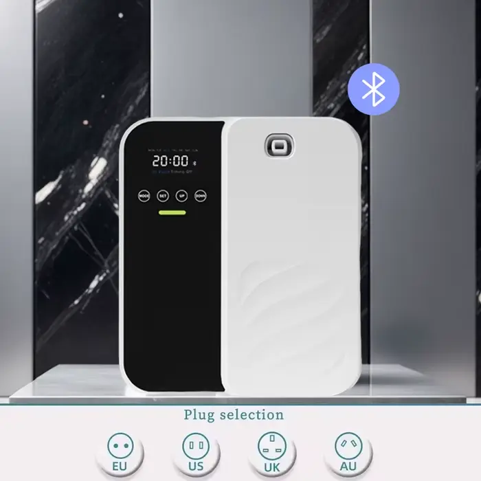 Diffuseur d'arômes sans eau, diffuseur électrique 1000m³, machine à parfum, huiles essentielles, dés