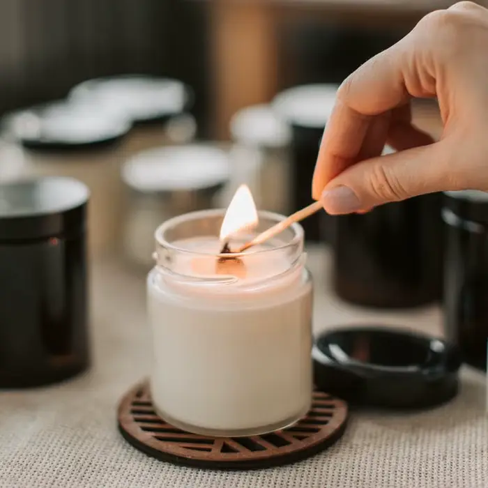 Bougies parfumées en cire de noix de coco de haute qualité pour une ambiance douce et relaxante occasions spéciales à offrir