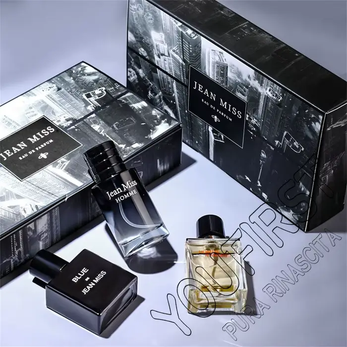 ​ Haute qualité 90ml hommes Parfum Hombre coffret cadeau 3 pièces ensemble Colognes