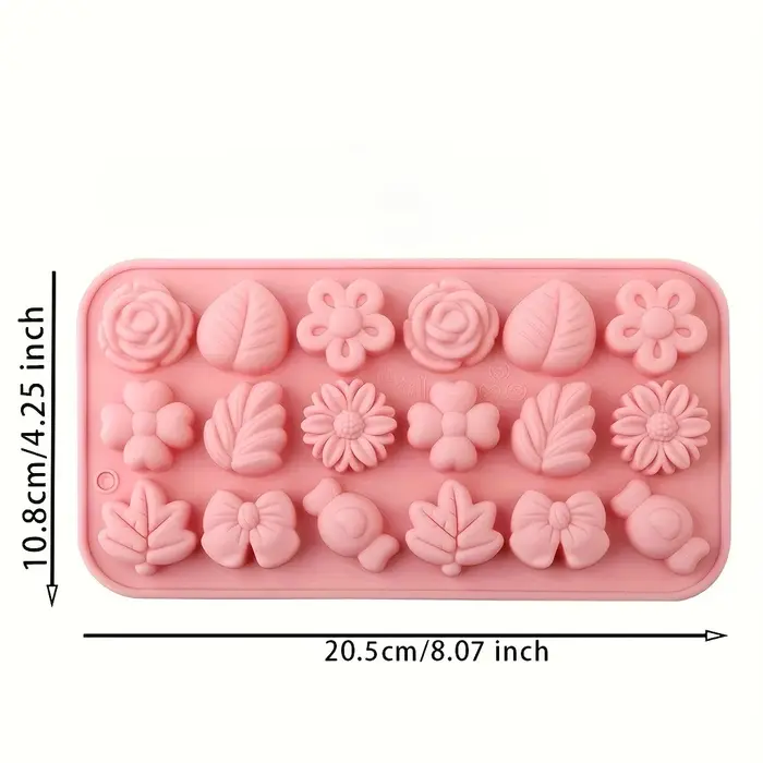 Moules à bougies en Silicone