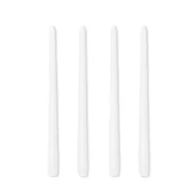 Bougie conique à poteau long de 25cm, longue bougie d'ambiance pour Banquet de mariage, 10 bougies c