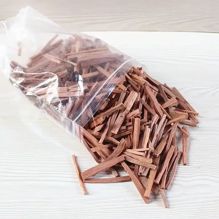 Bâtonnets de bois de santal naturel 50g – Parfum naturel, bois fendu à la main, pour purification, guérison, méditation, soulagement du stress, aromathérapie