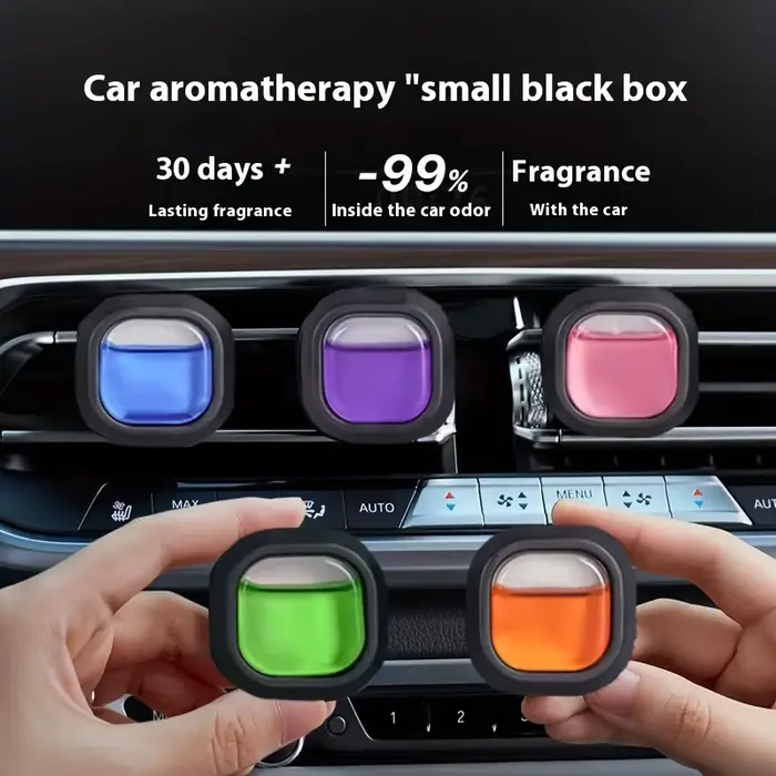 Petite boîte noire pour aromathérapie de voiture