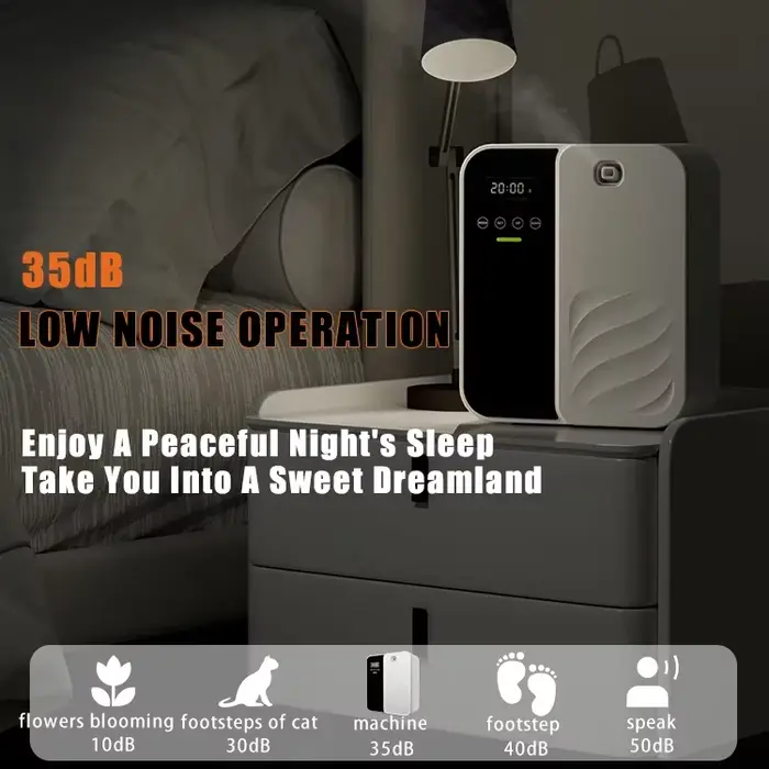 Diffuseur Aroma Sans Eau LSCENT TUNNEL Design Mural Avec Contrôle Par Téléphone Pour Maison Occasions Spéciales Relaxation Sommeil