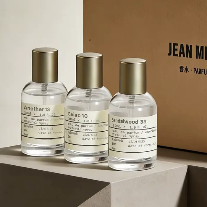Coffret Cadeau Mini Parfum de Luxe Élégant Boisé Chaud Santal Frais Fruité Longue Durée Unisexe Parfum Naturel Quotidien Spray Corporel