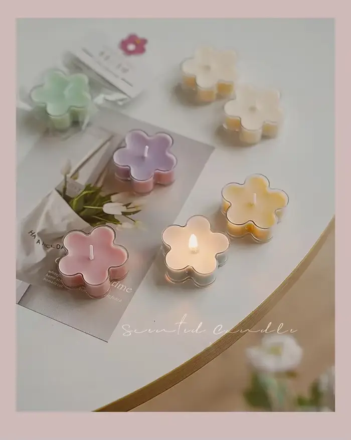 Bougie parfumée bougie chauffe-plat 4h
