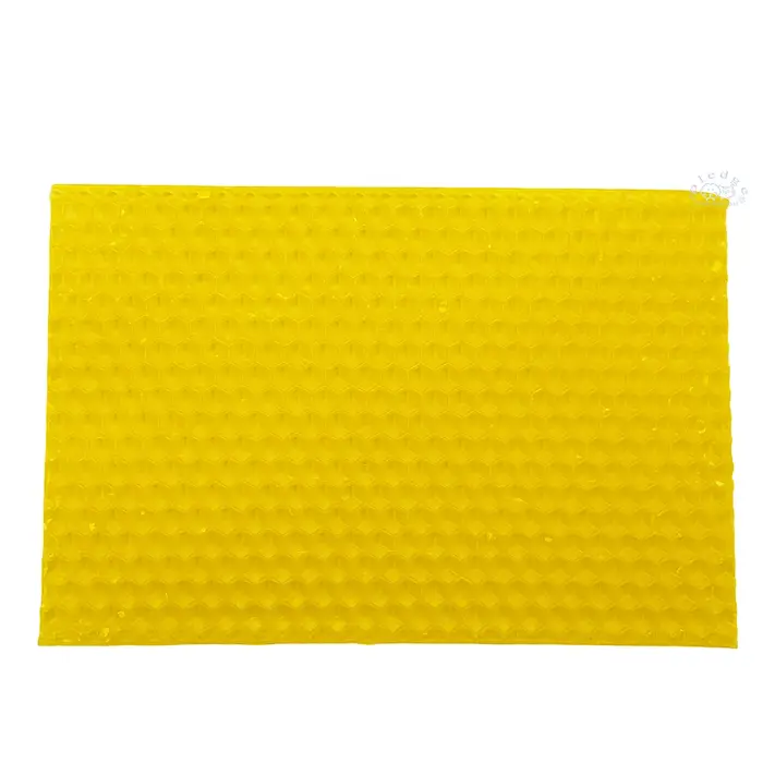 Feuille de nid d'abeille en cire d'abeille Pure
