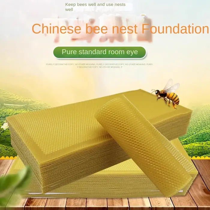 Feuilles de Cire d'Abeille pour Fabrication de Bougies