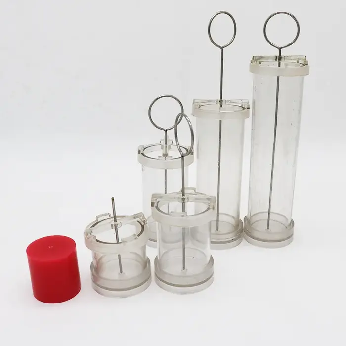 Bricolage artisanat fabrication de bougies moule cylindrique PC résistant aux hautes températures mo