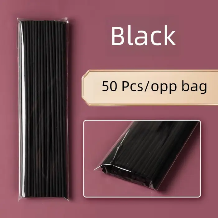 Bâtons de diffusion d'aromathérapie épais en fibre noire recharge de parfum bâtons de diffusion pour huiles de parfum pour ambiance personnelle bien-être détente relaxation occasions spéciales