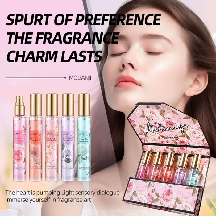 Coffret Cadeau de Parfums Sans Alcool – Échantillons