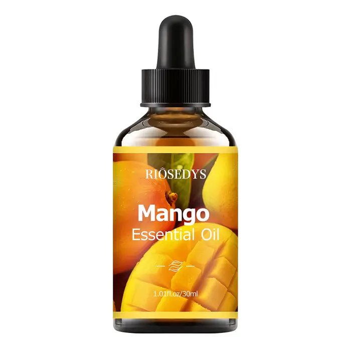 Huile essentielle de mangue, parfum naturel, convient aux massages corporels, aux soins capillaires 