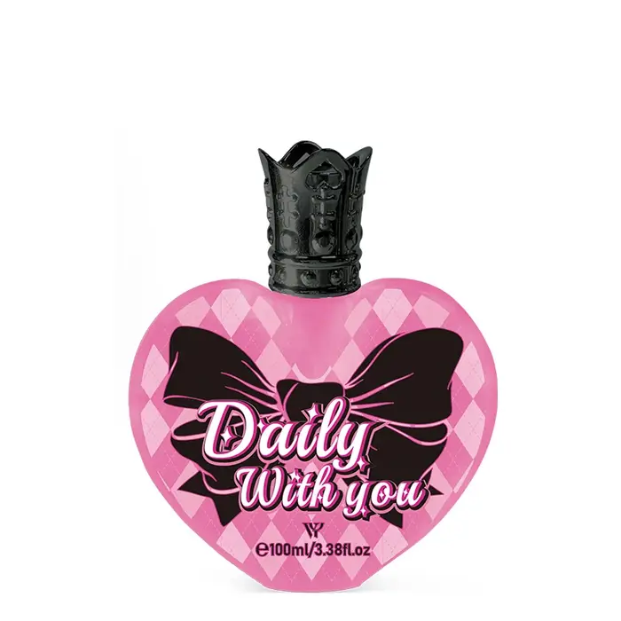 Marque créative unisexe en forme de coeur parfum frais naturel Orange baies Woody Rose lumière parfu