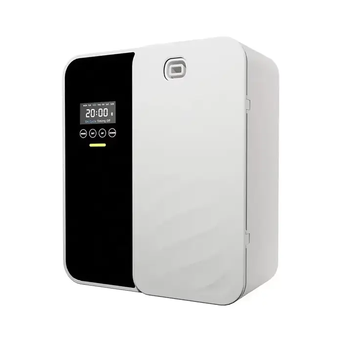 Diffuseur de parfum électrique mural 1000m³, diffuseur d'huiles essentielles Bluetooth pour la maiso