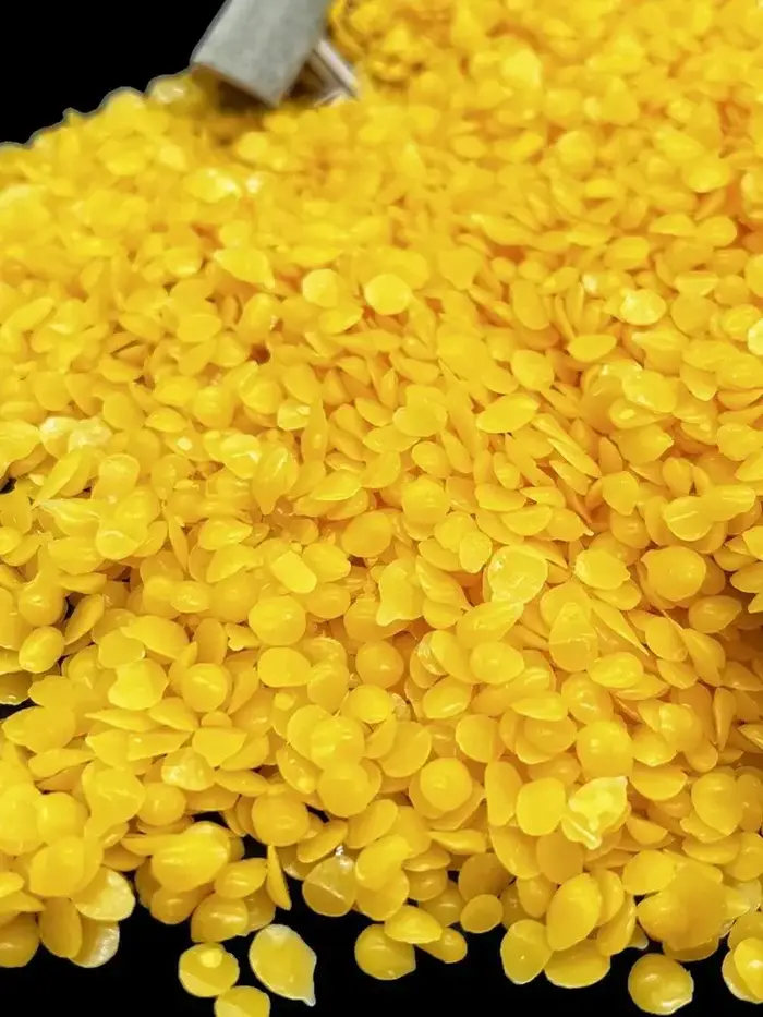 Cire d'abeille jaune naturelle 100/200/500g pour la fabrication de bougies, les soins de la peau DIY