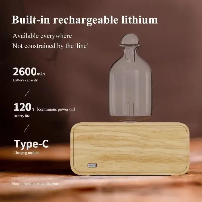 Diffuseur d'huile essentielle en verre