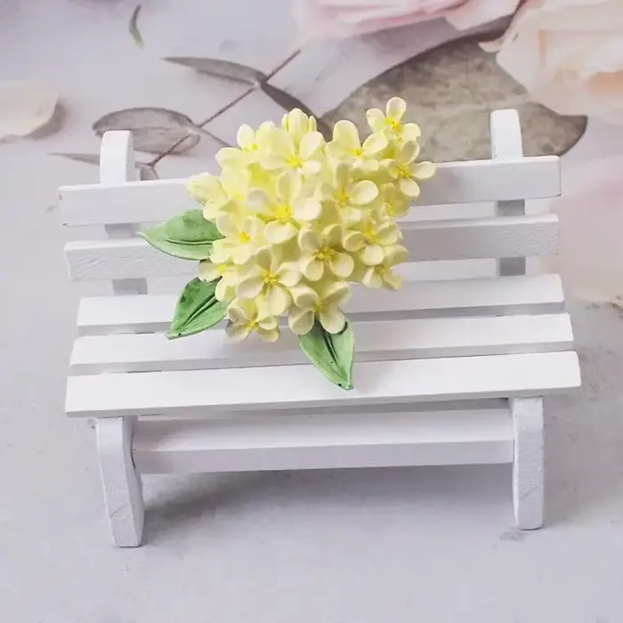 Bougie parfumée en forme de fleur d'osmanthus, moule en Silicone, parfait pour les désodorisants et l'artisanat en résine, 1 pièce