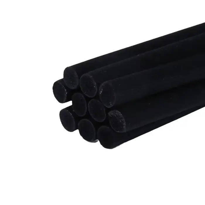 Bâtons de diffuseur épais en Fiber noire