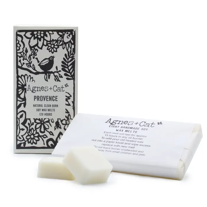 Agnes + Cat Box of 8 Wax Melts - Provence