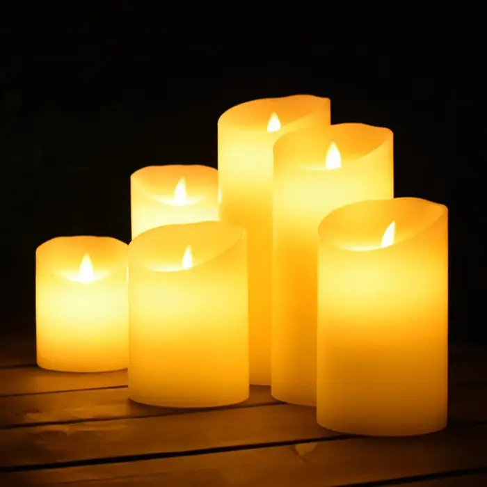 Bougie LED électronique sans flamme