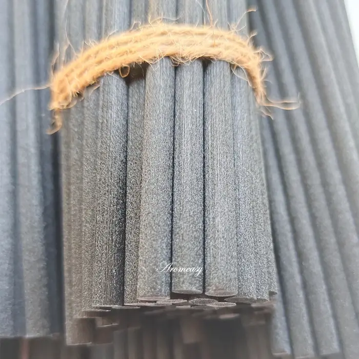 50pcs 5/4/3mm 40/35/30/25/23/19cm bâtons de rotin noir diffuseur de roseaux bâtons de remplacement b