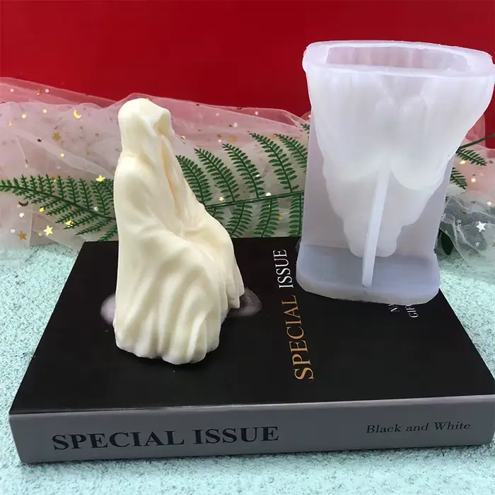Moule de bougie en Silicone de mort pour bricolage