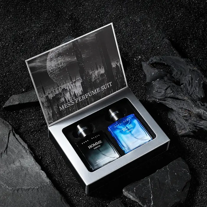 Coffret cadeau pour homme 3×30ml |   Eau de Toilette Wild – Parfum longue durée, dégageant un charme