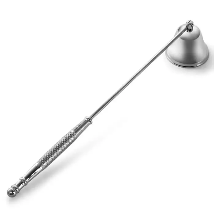 Extincteur de bougies élégant, accessoire de bougie à Long manche, mèche en métal, éteignoir de flam