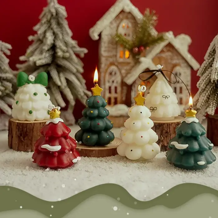 Bougies parfumées pour arbre de Noël