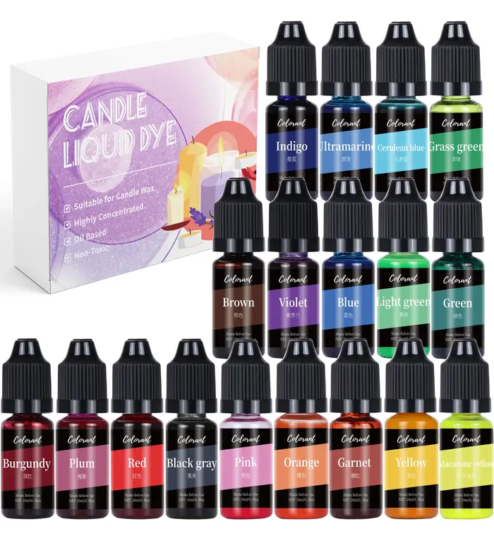 Kit de colorants pour bougies