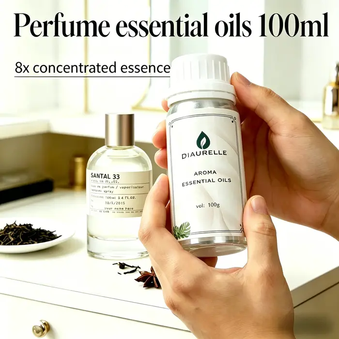 Huile de parfum Diaurelle 100ml pour diffuseur, arôme fort et rafraîchissant, désodorisant pour maison et hôtel, variété de couleurs