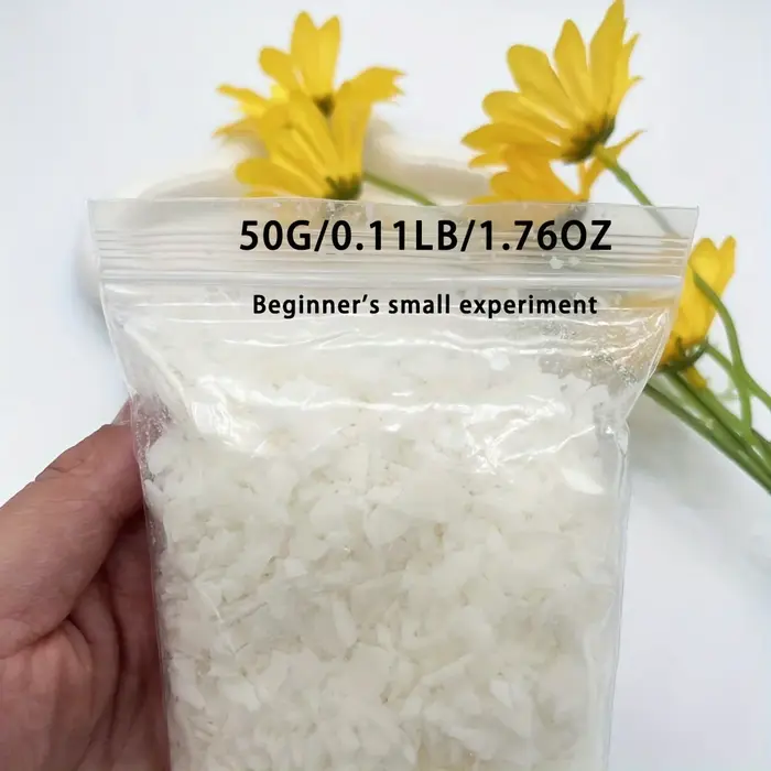 Matériel de bougie en cire de soja naturelle, 200G/1LB, pour bricolage, fournitures de fabrication d