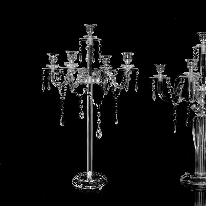 Élégant Porte-Bougie Décoratif pour Mariage
